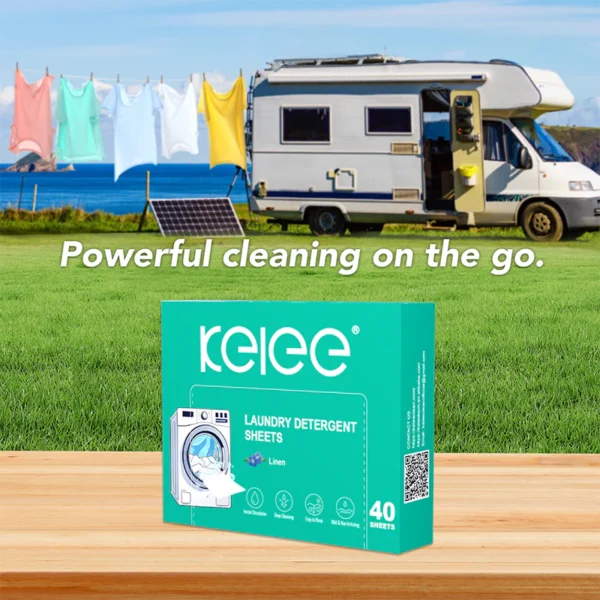 ⁦Kelee Laundry Detergent Sheets⁩ - الصورة ⁦4⁩