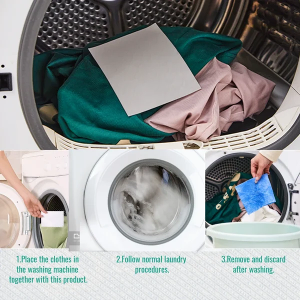 ⁦Kelee 3-in-1 Super Multi-Purpose Laundry Detergent Sheets⁩ - الصورة ⁦6⁩